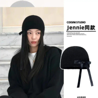 Mũ Nơ Dệt Kim F&X Style Jennie, Phù Hợp Thu Đông Cho Nữ Best Gift Recommended For Girls