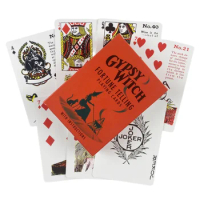 Gypsy Witch Fortune Telling Playing Cards Oracle Divination Deck English Version Edition Tarot Board Game For Party