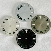 NH35 Dial Black Gray Silver White Ice Blue Dial 28.5mm Fits Japan NH35/NH36 Movement Watch Accessories