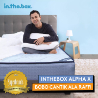 in.the.box INTHEBOX ALPHA X - Kasur Springbed - FREE Bantal - Ukuran kasur 100x200