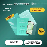 SOLEED - Sharp Aquos Sense 8 & 9 Gaming Hydrogel Clear Matte | Anti Gores Not Tempered Glass