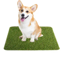 Pet Artificial Grass Toilet Mat Grass Rug Turf For Dogs Indoor And Outdoor Fake Green Grass Carpet For Dogs Potty Training