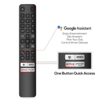 New RC901V FMR5 Voice Remote Control for TCL 65P615 65 Inch 4K Ultra HD Smart Android LED evision Netflix Prime Video
