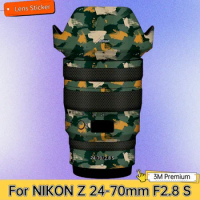 For NIKON Z 24-70mm F2.8 S Lens Sticker Protective Skin Decal Film Anti-Scratch Protector Coat Z24-70 Z24-70MM Z 24-70 2.8