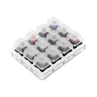Cherry MX Switches Tester 6 12 Key Translucent Keycaps black red brown blue green clear Mechanical Keyboard Switch