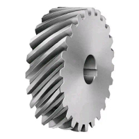 Helical gear modul 2 32T, umumnya digunakan dalam berbagai aplikasi permesinan dan otomotif yang mem