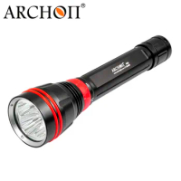 Diving torch ARCHON DY02W WY08 4*CREE LED 4000 lumens Diving Flashlight 100 Meters underwater light with Batteries+ Charger
