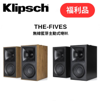 (福利品) Klipsch 古力奇 The Fives 無線藍芽主動式喇叭 木製音箱 兩色