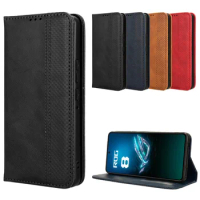 Suitable For ASUS Rog Phone 8 magnetic protective case for ASUS Rog Phone 8 Pro wallet type mobile phone leather case