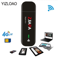 YIZLOAO 4G USB wifi modem network dongle universal unlock 4G lte usb modem wifi 4G network access point stick with sim card slot