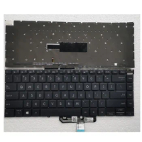 New US Laptop Keyboard for ASUS ZenBook 14 OLED UX5400 UX5400EA Flip 14X with backlight