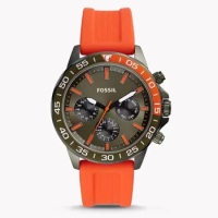 fossil-Men's multi-functional sports quartz watch, day of the week 24 hours display, high quality high quality