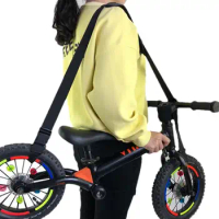 Kids Scooter Carrying Strap children's Balance Bike Scooter Straps Adjustable Shoulder Belt Straps Scooter Shoulder Straps