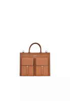 Charles Berkeley Charles Berkeley Leather Briefcase - Hemsley - PB-22028 - Tan