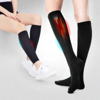 【GIAT】1雙組-420D石墨烯機能壓力中統襪/塑腿套(台灣製MIT)