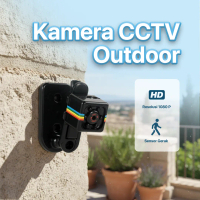 MutiaraMall Jakarta - Perciron Kamera CCTV Outdoor Mini Motion Detection FHD 1080P 0.3MP - SQ11