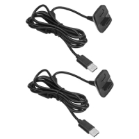 100pcs USB Charging Cable 1.5m for Xbox 360 Wireless Game Controller Gamepad Power Supply Charger Cord Cables