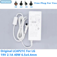 Original AC Adapter Charger For LG LCAP21C 19V 2.1A 40W Monitor Power Supply Adaptor
