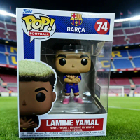 Original Funko Pop Lamine Yamal Figure FC Barcelona La Liga Football Collectible Figurine Desktop Or