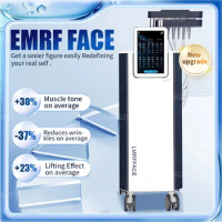NEW Professional Facial Electrostimulation Emrf Face Ems RF Face Lifting Machine PEFACE Sculpt Face Pads Massager Device
