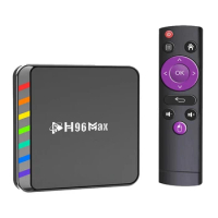 Smart TV Box Remote Control Plastic Box Android 11 S905W2 2GB 16GB WIFI6 4K AV1 H96max