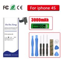 DaDaXiong 3000mAh Battery For iPhone 4S For iPhone4S Bateria +Free Tools
