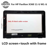 Original For HP Pavilion x360 11-U series 11-U053TU LCD with Touch Digitizer Assembly Frame 1366*768 For HP Pavilion M1-U series