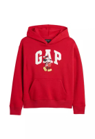 GAP Disney x GAP Kids Mickey Mouse Relaxed Fit Logo Hoodie