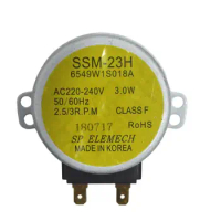 Microwave oven tray synchronous motor SSM-23H 6549W1S018A for lg parts for microwave oven accessories
