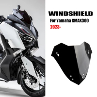 New Motorcycle Accessories Windshield Flyscreen For YAMAHA X-MAX300 X-MAX 300 XMAX300 XMAX 300 2023 Windscreen Guard