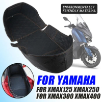 For Yamaha XMAX300 XMAX 300 X-MAX 250 125 400 Motorcycle Accessories Seat Storage Box Leather Rear Trunk Cargo Liner Protector