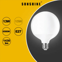 (LGM) LED燈膽(G120大球型膽) 13W/15W E27大螺頭 LED燈膽LED燈泡LED大球膽LED大球泡 白光6500K