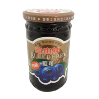 自由神 藍莓果醬(微甜)(400公克/罐) [大買家]