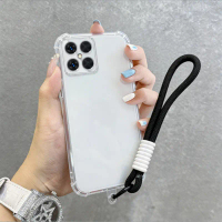 เคสสำหรับโทรศัพท์ Honor X8a / X8b / 5G / X8c / X5c / X5b แบบใส โปร่งแสง พร้อมฟังก์ชันป้องกันการตกหล่
