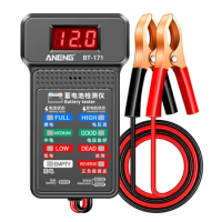 12V Car Tester Tester Voltage-Test Digital Alternator Tester, Cranking&amp;Charging Tester