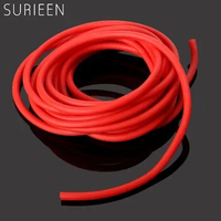 Red Strong 3060 Natural Latex Elastic Parts Rubber Band Tube Tubing Hunting Slingshot Catapult Bow Arrow Accessories 3x6mm 5M