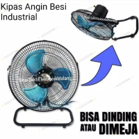 Kipas Angin Meja Besi TD 10\ (duo 2 in 1)/ Desk Fan Industrial TD 10 Inch"