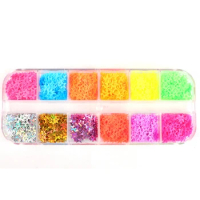 Glow in the Dark Resin Mold Epoxy Filling Fluorescent Sequins Flakes