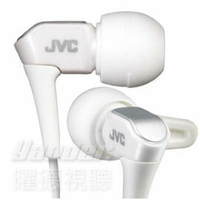 【曜德★送收納盒】JVC HA-FXH10 白 微型動圈 耳道式耳機 線夾