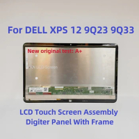 12.5 Inch For DELL XPS 12 9Q23 9Q33 LP125WF1 SPA2 A3 LCD Touch Screen Assembly Digiter Panel With Frame