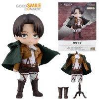 Good Smile GSC Levi Attack On Titan Nendoroid Doll 14Cm Anime Original Action Figure Model Kit Toy Birthday Gift Collection