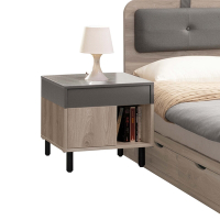 AS雅司-松樂床頭櫃-48x40x50cm--只有床頭櫃