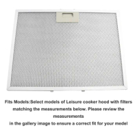 Enhanced Airflow Easy Installation Process Silver Cooker Hood Filters Metal Mesh Extractor Vent Filter 400 x 300 x 9mm