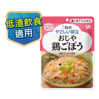 【KEWPIE】雞肉牛蒡粥 調理包160gX6(日本超夯 介護食品Y2-7)