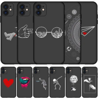 Silicone Soft Phone Case For OPPO Find X7 Ultra A2 A2X A2M K11 K11X Realme Note 50 10T 12 Pro Plus 5G Thin Back TPU Matte Cover