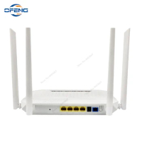 100PCS Customized XPON ONU 4GE+2.4G&amp;5G WIFI dual-band SC UPC/APC FTTH ONT fiber modem Fiber Telecom home Wireless terminal