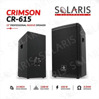 SPEAKER PASIF 15 Inch CRIMSON CR-615 BOX KAYU 1200W SPEAKER OUTDOOR