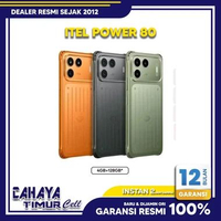 itel Power 80 4+4GB/128GB - Rugged Smartphone | Baterai 7000mAh | IP68/IP69 Smartphone garansi resmi