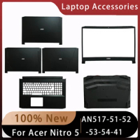New For Acer Nitro 5 AN517-51;52;53;54;41 Replacemen Laptop Accessories Lcd Back Cover/Front Bezel/Palmrest/Bottom With LOGO