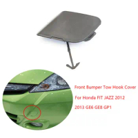 Front Bumper Tow Hook Cap For HONDA FIT JAZZ 2012 2013 GE6 GE8 GP1 Hauling Cover 71104-TF0-900 Base Color
